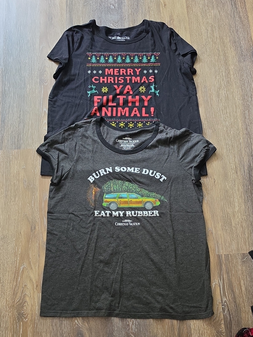 Christmas Vacation Adult' Graphic Tee - Black